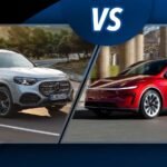 मर्सिडीज जीएलबी बनाम टेस्ला मॉडल वाई प्रीमियम इलेक्ट्रिक एसयूवी की टक्कर